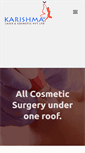 Mobile Screenshot of karishmacosmetic.com