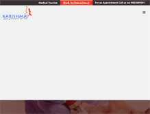 Tablet Screenshot of karishmacosmetic.com